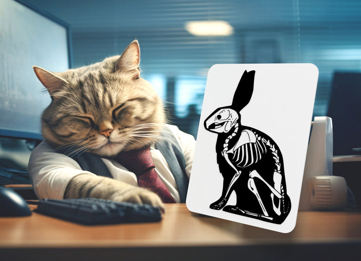 Rabbit | Funny sign For Home or Office