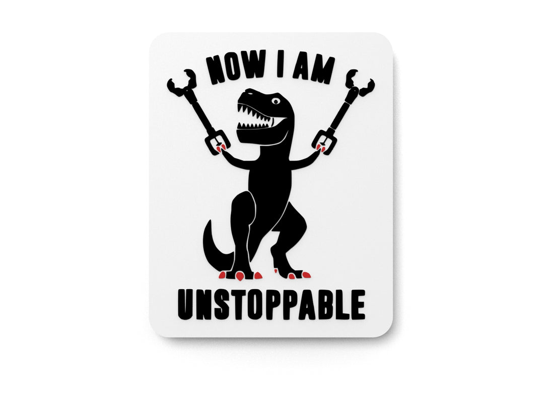 
  
  I Am Unstoppable | Funny Motivational Sign for Home or Office Decor
  
