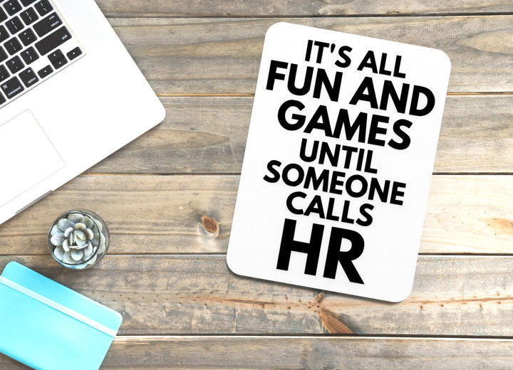 It’s All Fun | Funny Sign for Home or Game Room Decor