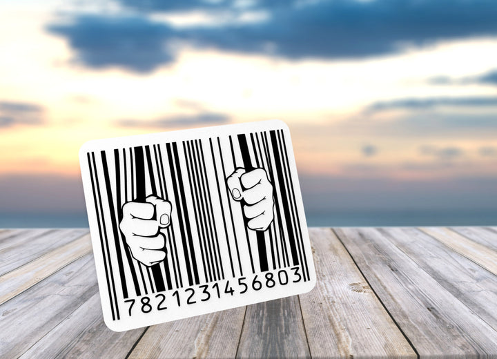 Barcode 8 | Funny sign For Home or Office
