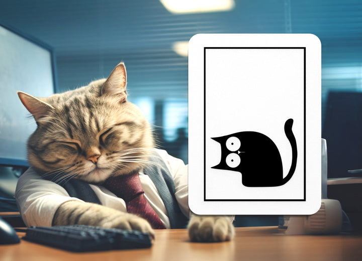 Meaw | Funny sign For Home or Office