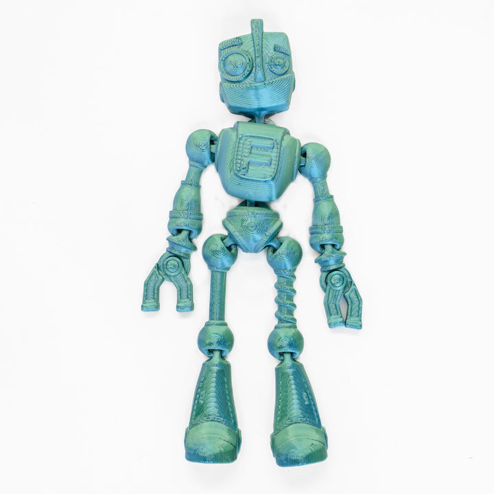Friendly Fidget Robot | Flexible Articulating 3d Printed Companion