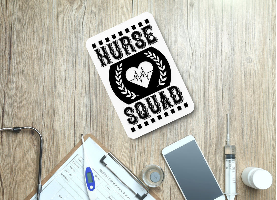Nurse Squad Goals | Funny Sign for Home or Office