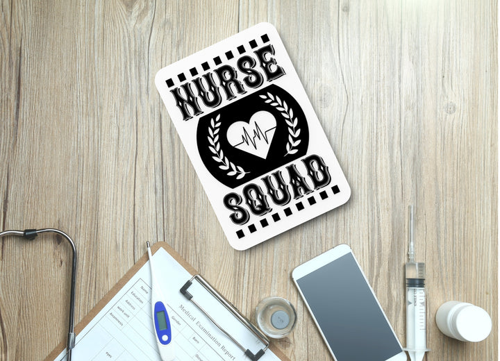 Nurse Squad Goals | Funny Sign for Home or Office