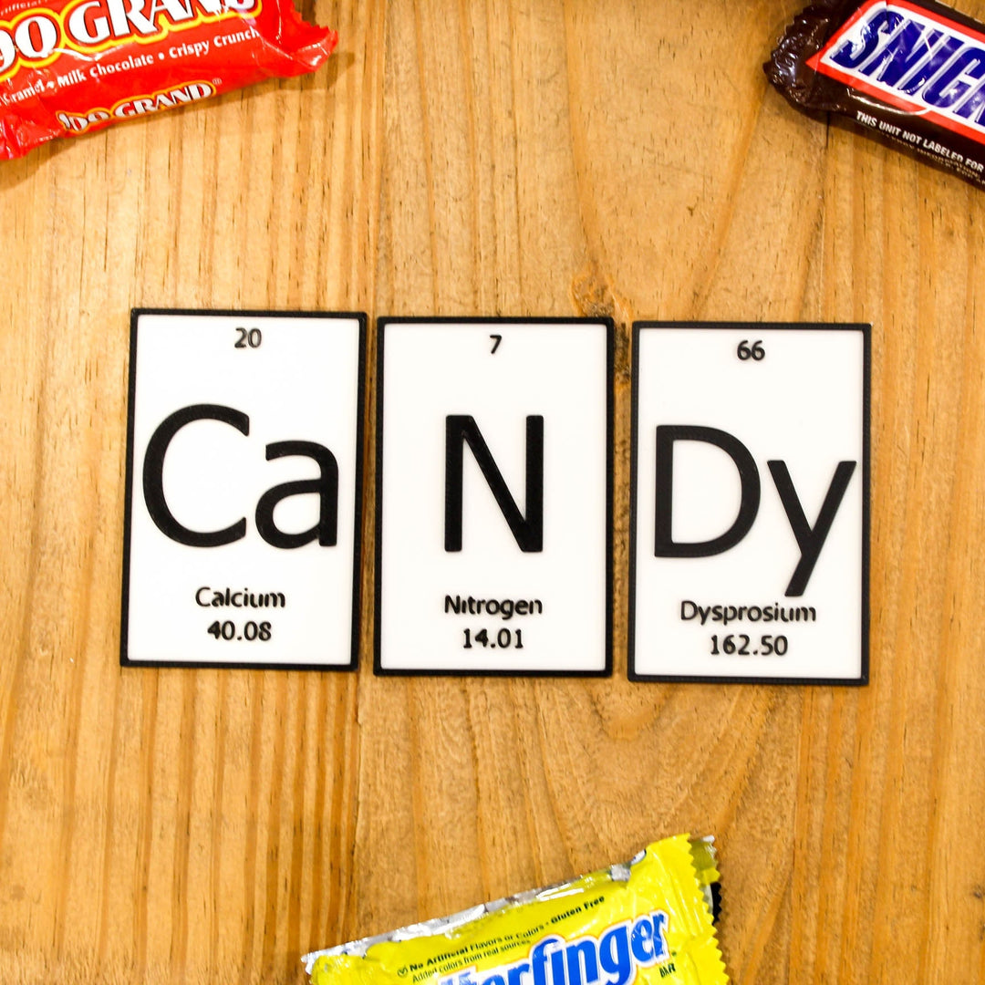 
  
  CaNDy | Periodic Table of Elements Wall, Desk or Shelf Sign
  
