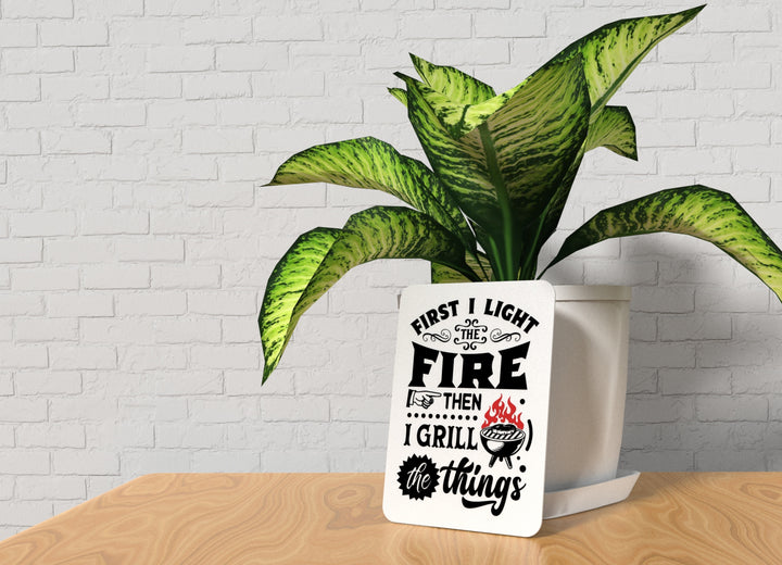 First Light Sign – Morning Grillers Funny Wall Art