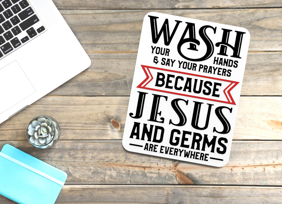 Say Your Prayers Bathroom Sign – Funny Humor Wall Decor for Home and Office