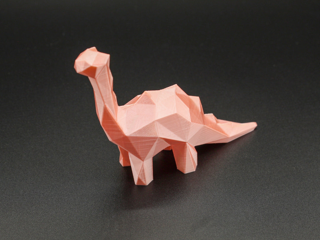 Cute Dinosaur Low Poly Figurine