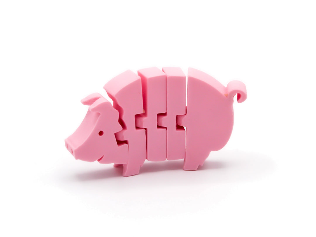 Fidget Pig – 3D Printed Stress Relief Toy