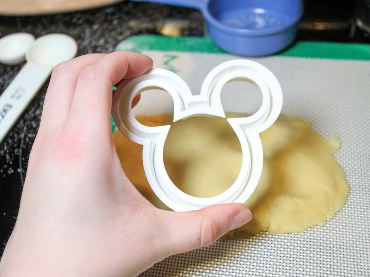 Mickey Mouse Inspired Cookie, Fondant, Playdough Cutter