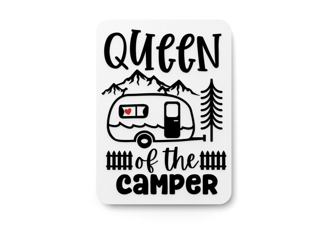 
  
  Queen Of The Camper | Funny sign For Home or Office
  
