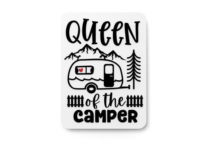 Queen Of The Camper | Funny sign For Home or Office