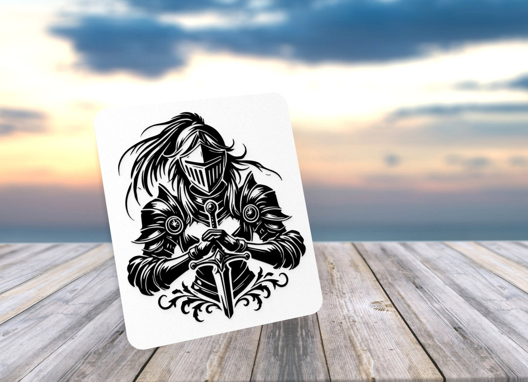 Warrior 2 | Funny sign For Home or Office