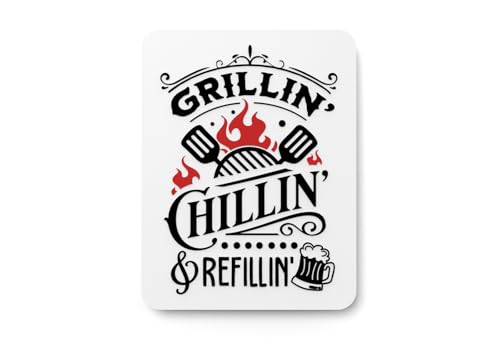 Grillin Chillin Sign – Relaxed BBQ Wall Decor
