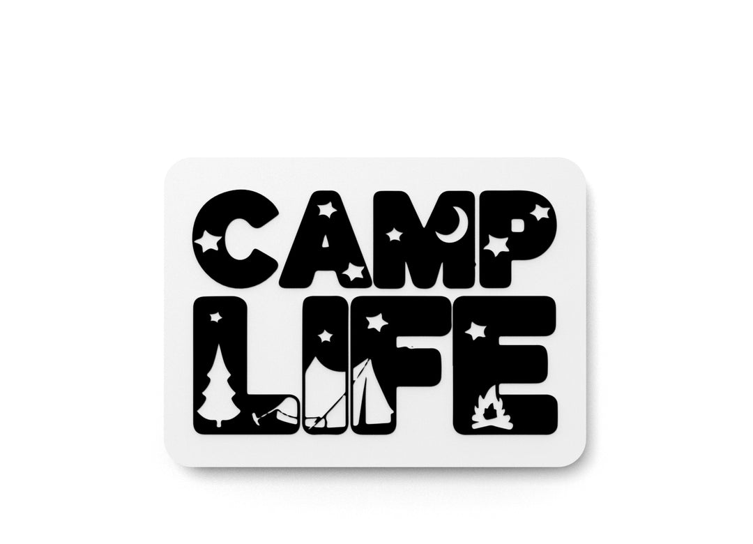 
  
  Camp Life | Funny sign For Home or Office
  
