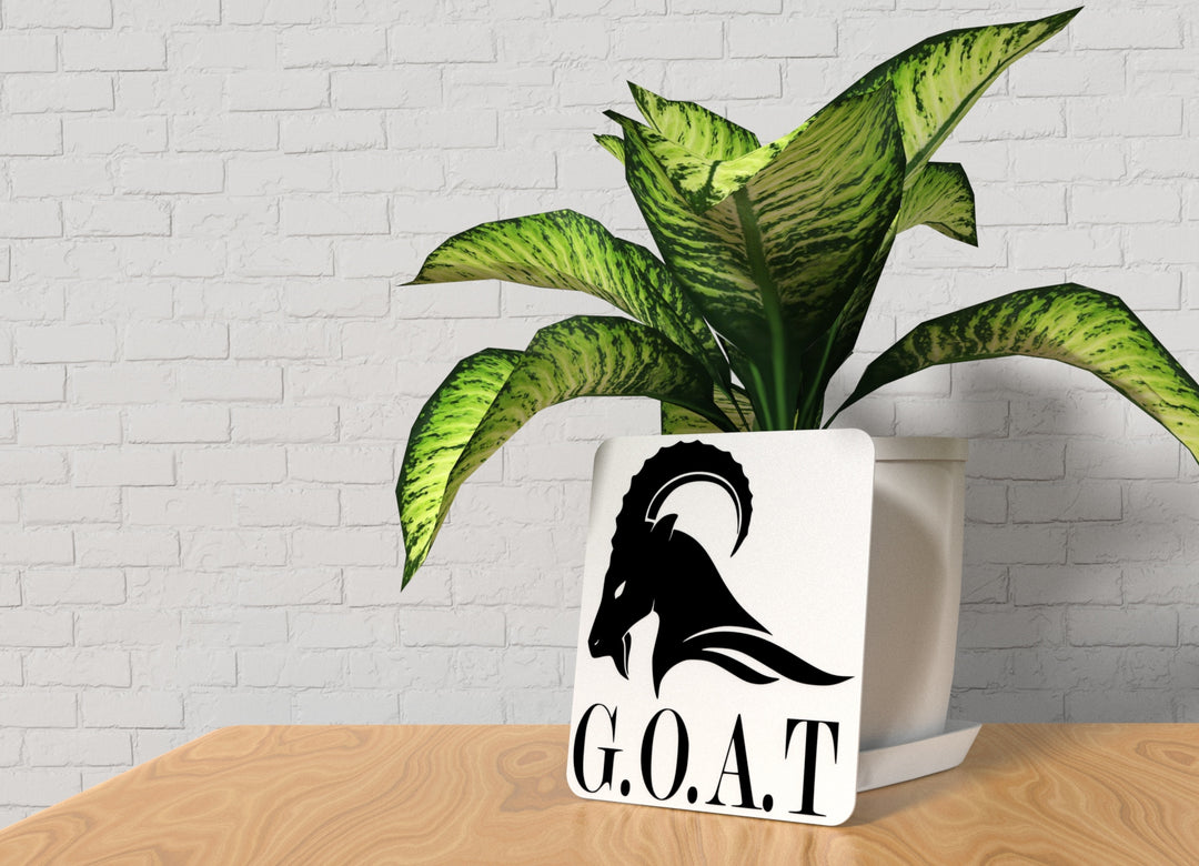 Warning Goat | Funny sign For Home or Office