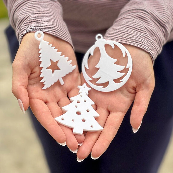 Set of 3 Christmas Tree Ornaments