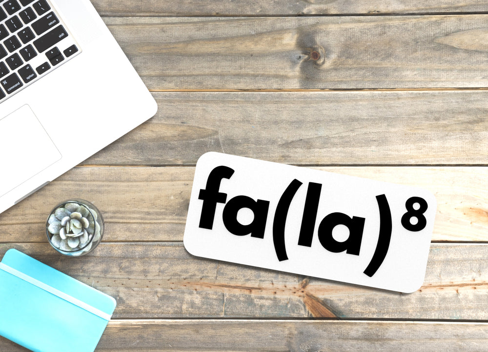 
  
  Fa Math | Funny sign For Home or Office
  
