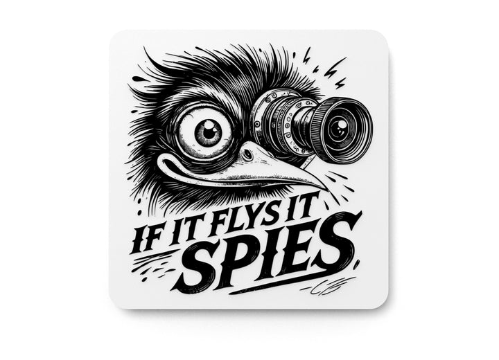 If It Flys It Spies | Funny Sign for Home or Office