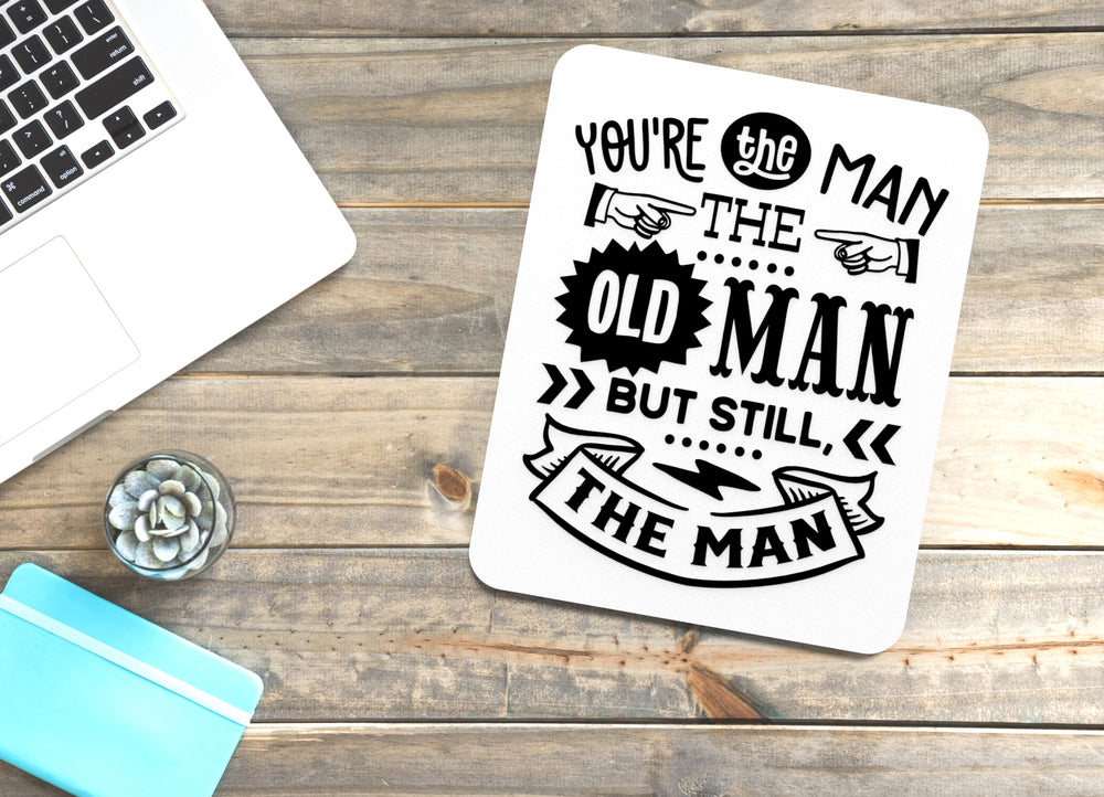 
  
  Bold 3D Printed The Old Man Sign Wall Art – Durable PLA Sign for Gym, Office
  
