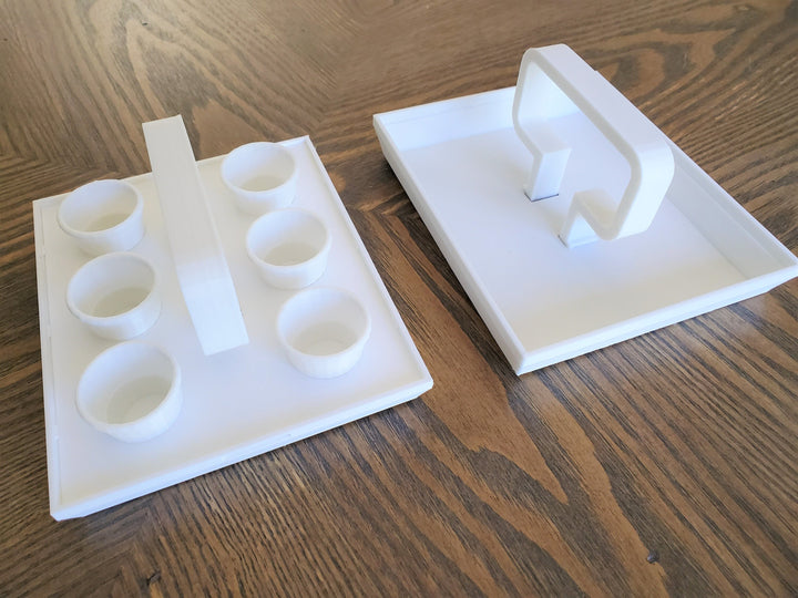 Sacrament Trays for LDS/Mormon Home Church | Collapsible for Storage
