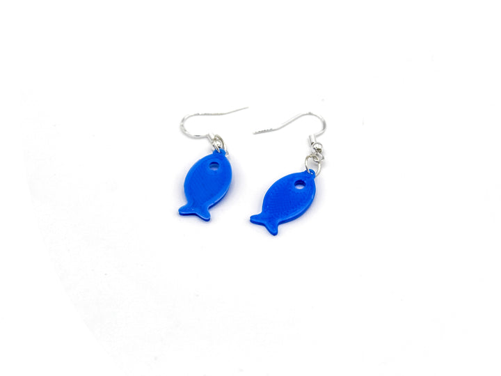 Fish Earrings 3D – Unique Nautical Jewelry