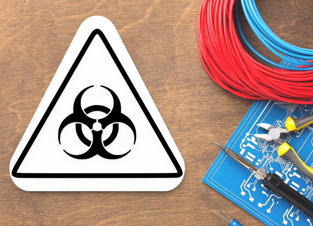 Three Triangle | Funny Sign for Home or Office