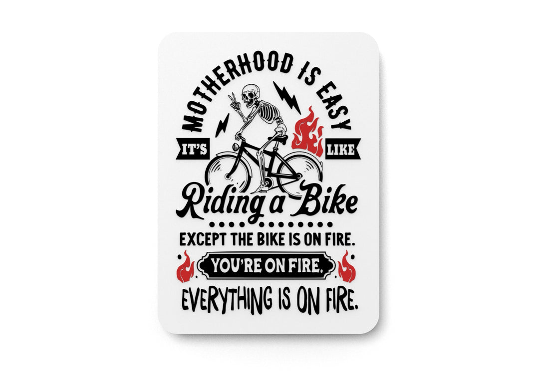 
  
  3D Printed Motherhood IS Easy Sign Wall Art – Durable PLA Sign for Gym, Office
  
