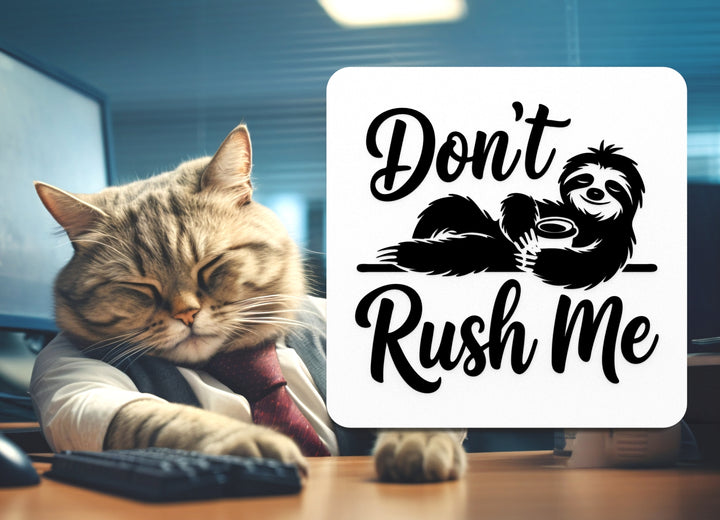 Don't Rush Me | Funny sign For Home or Office