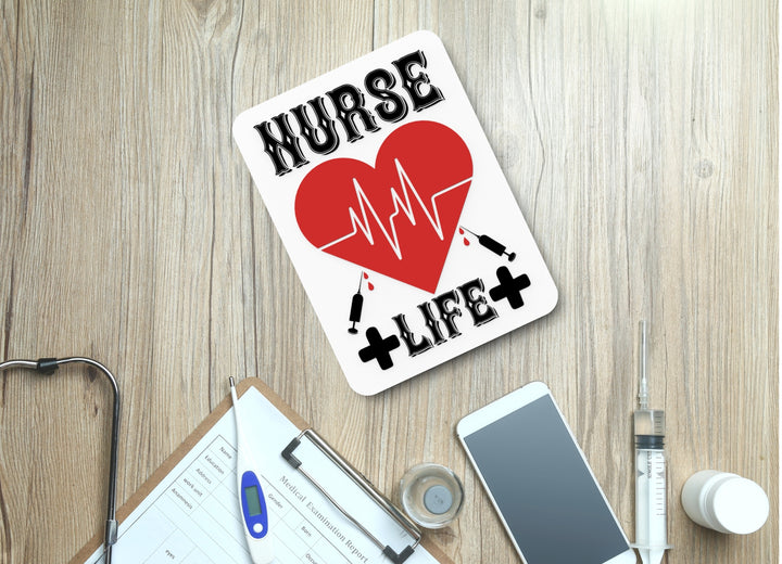 Living the Nurse Life | Funny Sign for Home or Office