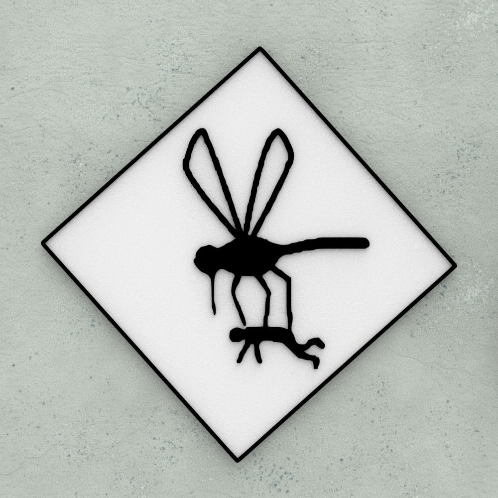 Funny Sign | Dangerous Mosquitoes Ahead