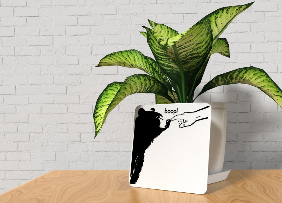 Boop Finger | Funny sign For Home or Office