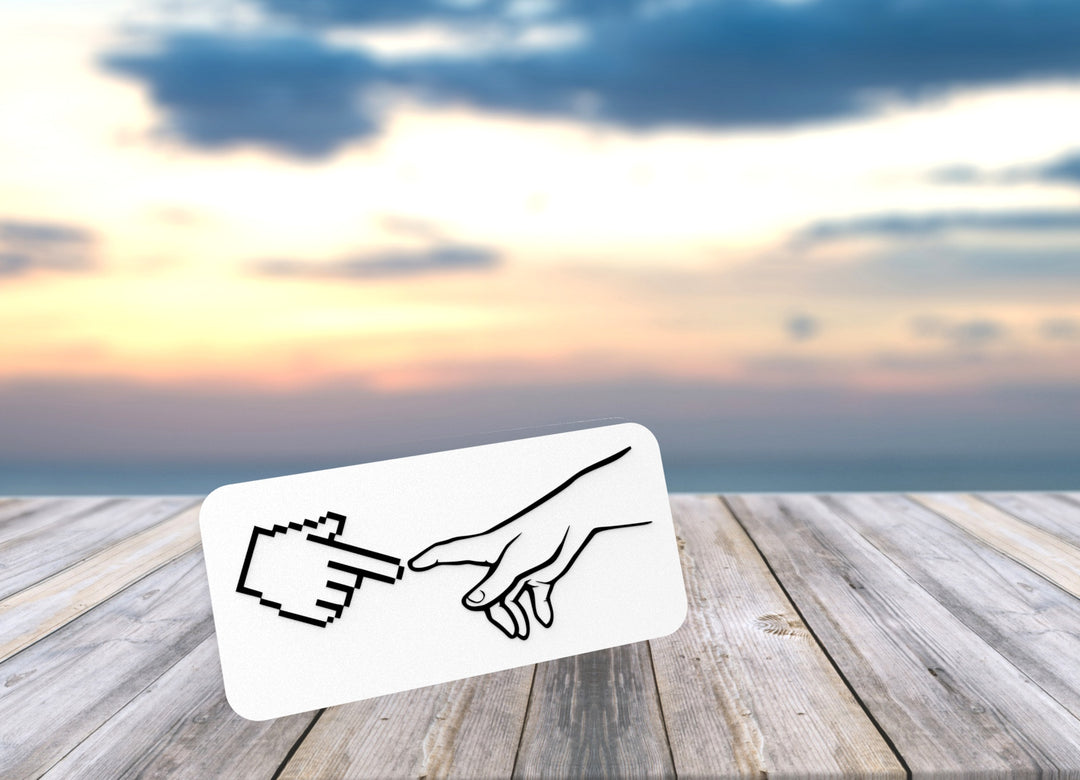 Touch | Funny sign For Home or Office