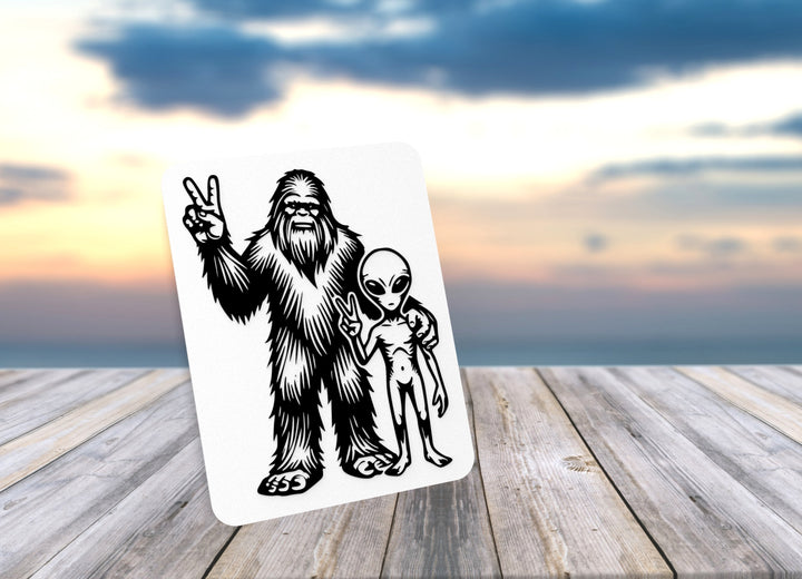 Space Man | Funny sign For Home or Office