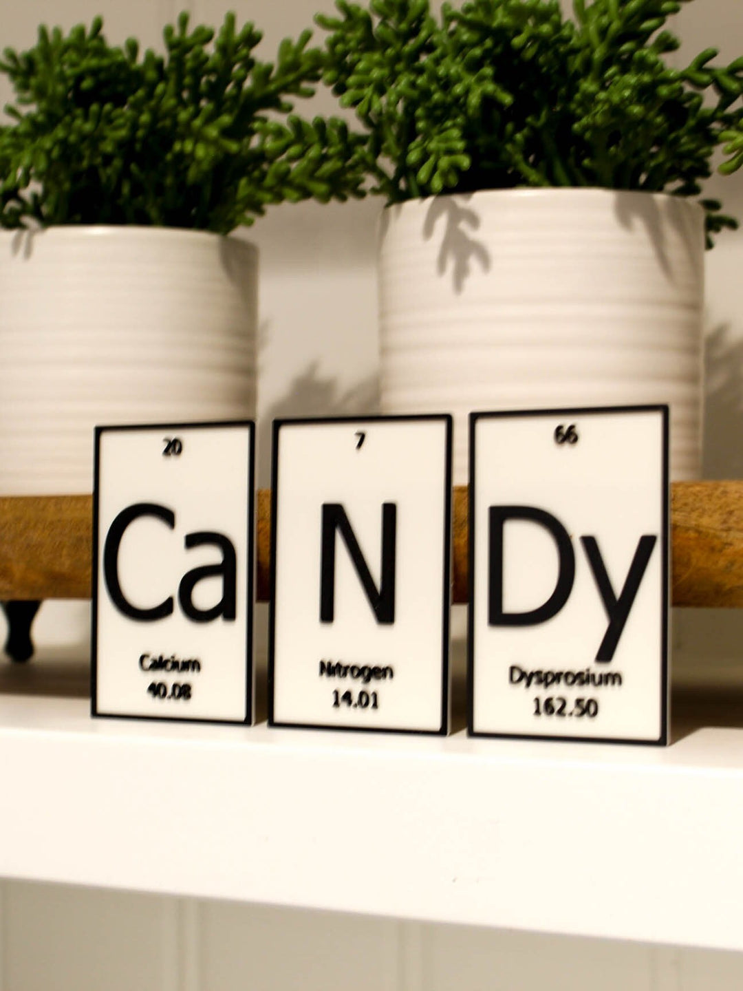 CaNDy | Periodic Table of Elements Wall, Desk or Shelf Sign