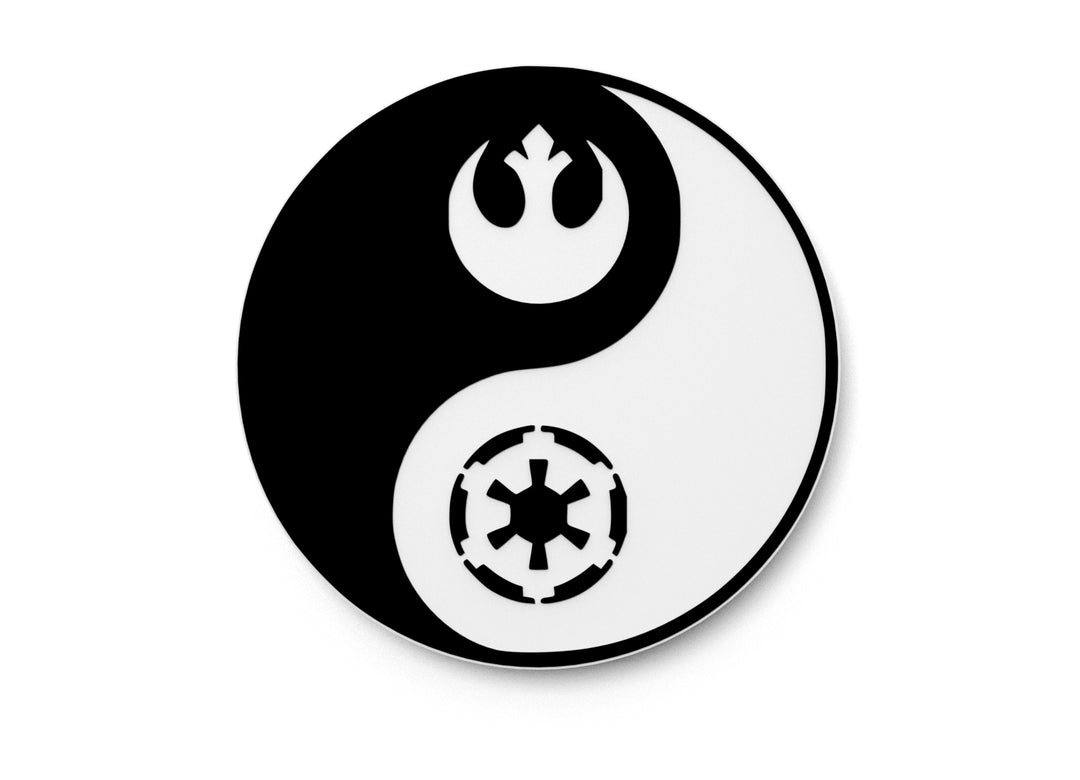 
  
  Yin Yang | Funny sign For Home or Office
  
