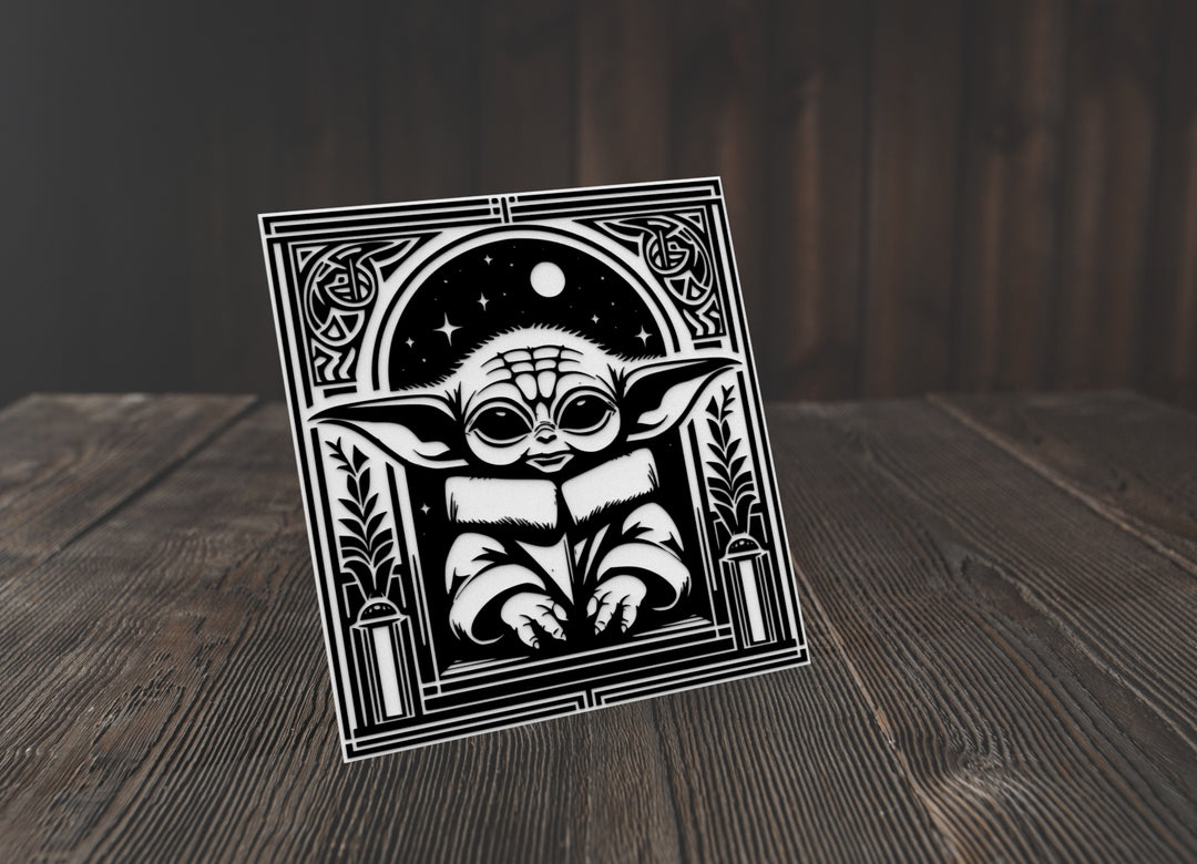 Mandelorin | Funny sign For Home or Office