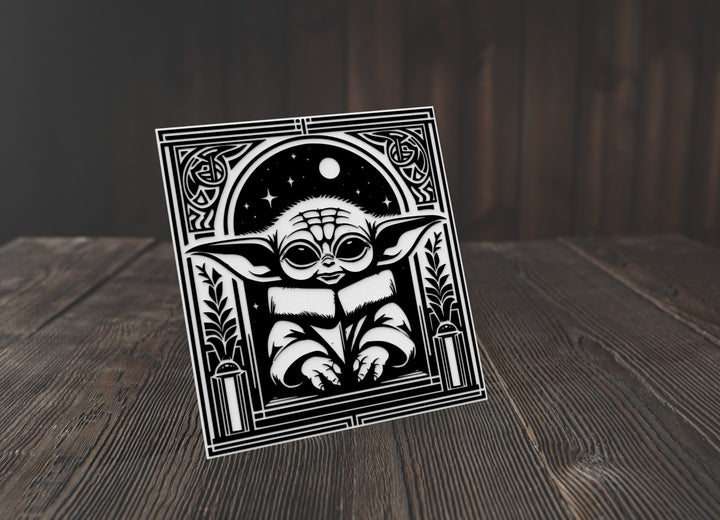 Mandelorin | Funny sign For Home or Office