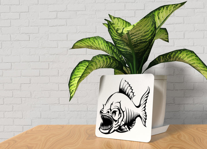 Angry Fish | Funny sign For Home or Office