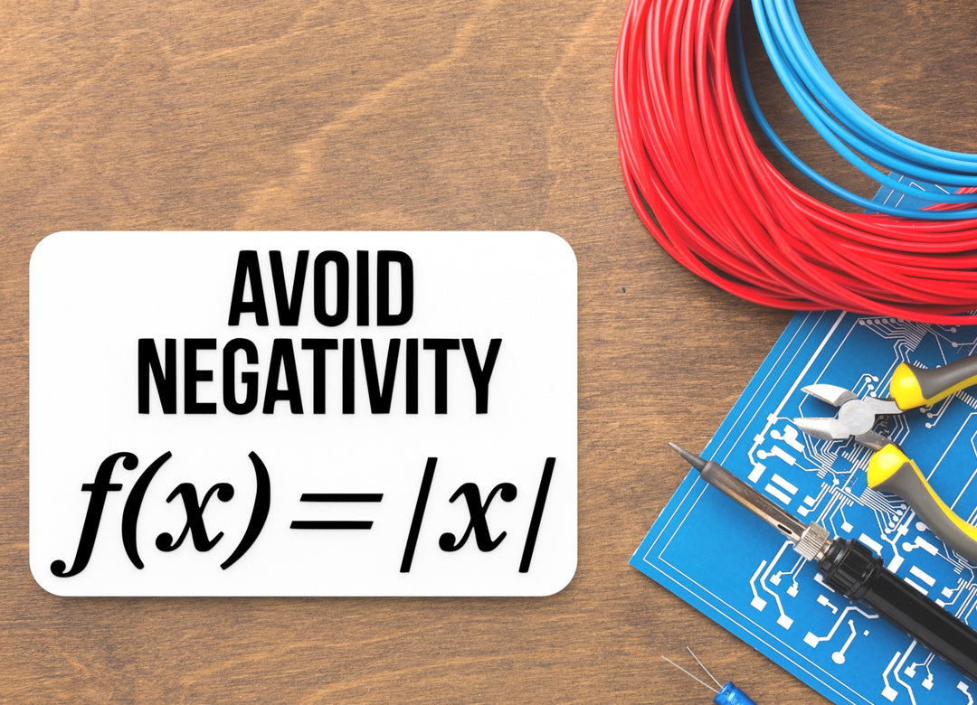 Avoid Negativity | Funny sign For Home or Office