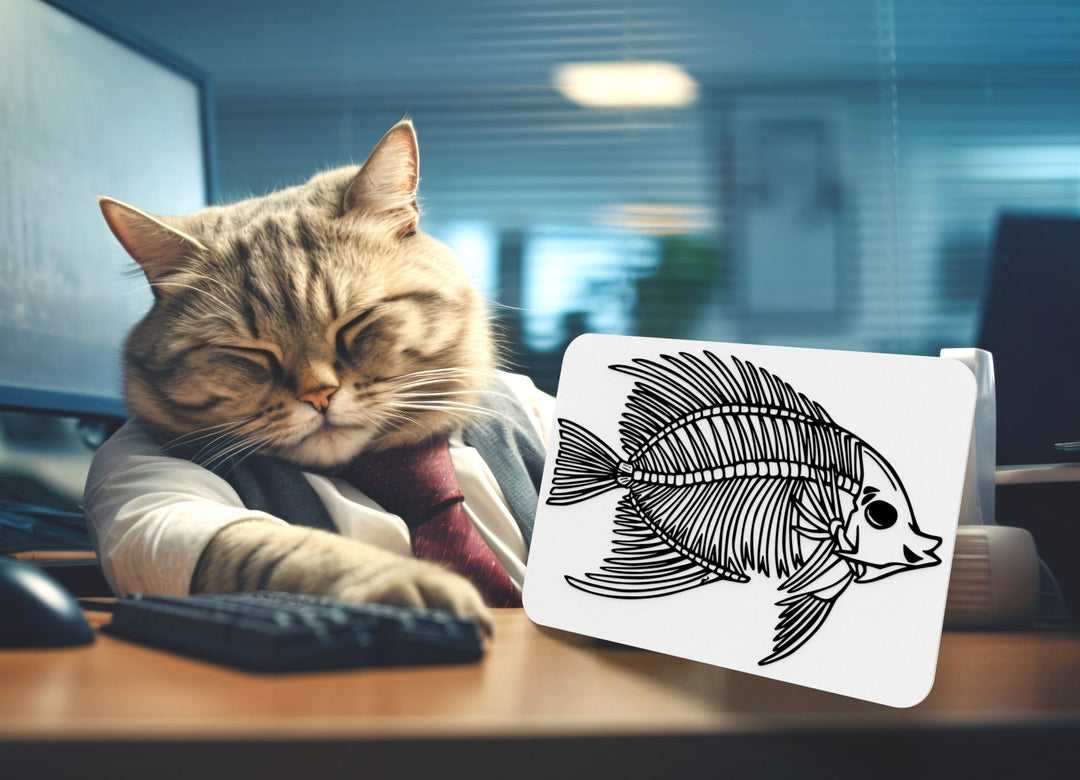 Nice Fish | Funny sign For Home or Office