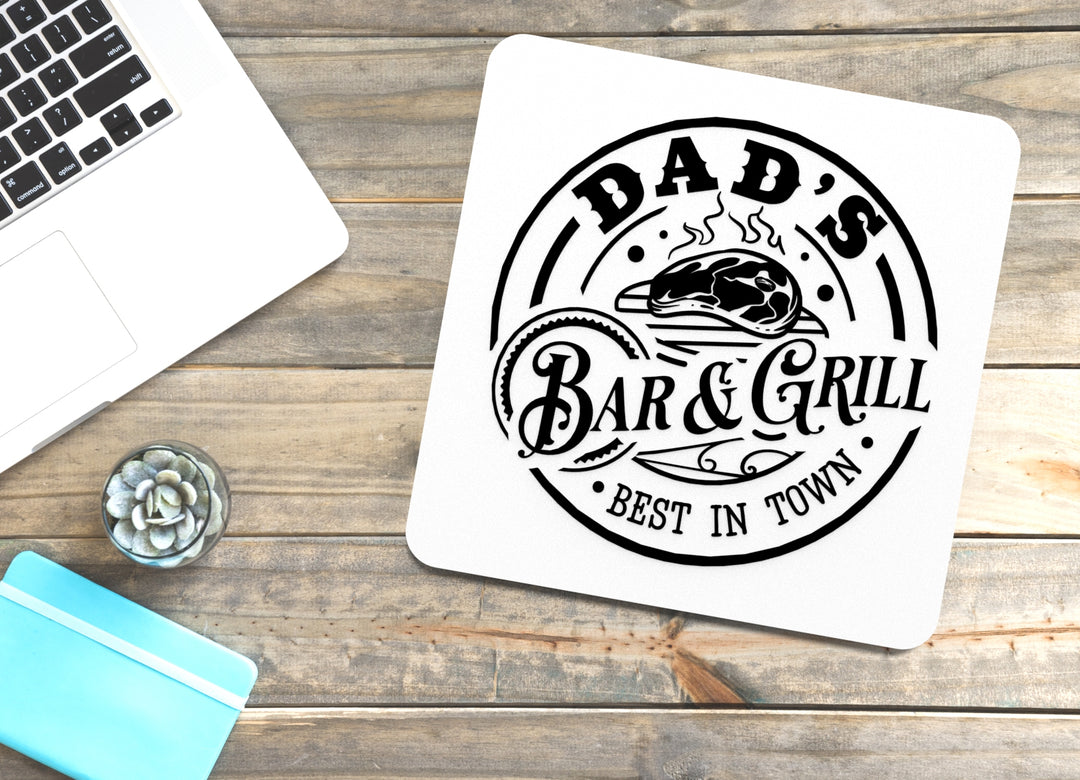 Bar and Grill Sign – Funny Humor Wall Decor for Home and Office