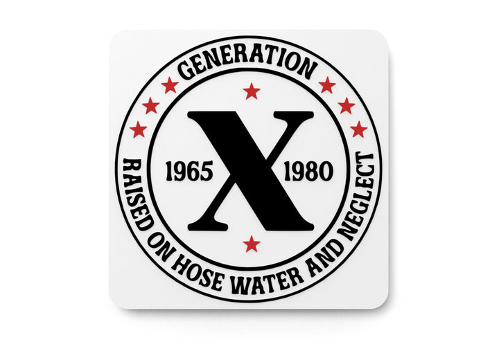 Generation Raised On Hose Water Neglect 1965 1980X Funny sign For Home or Office