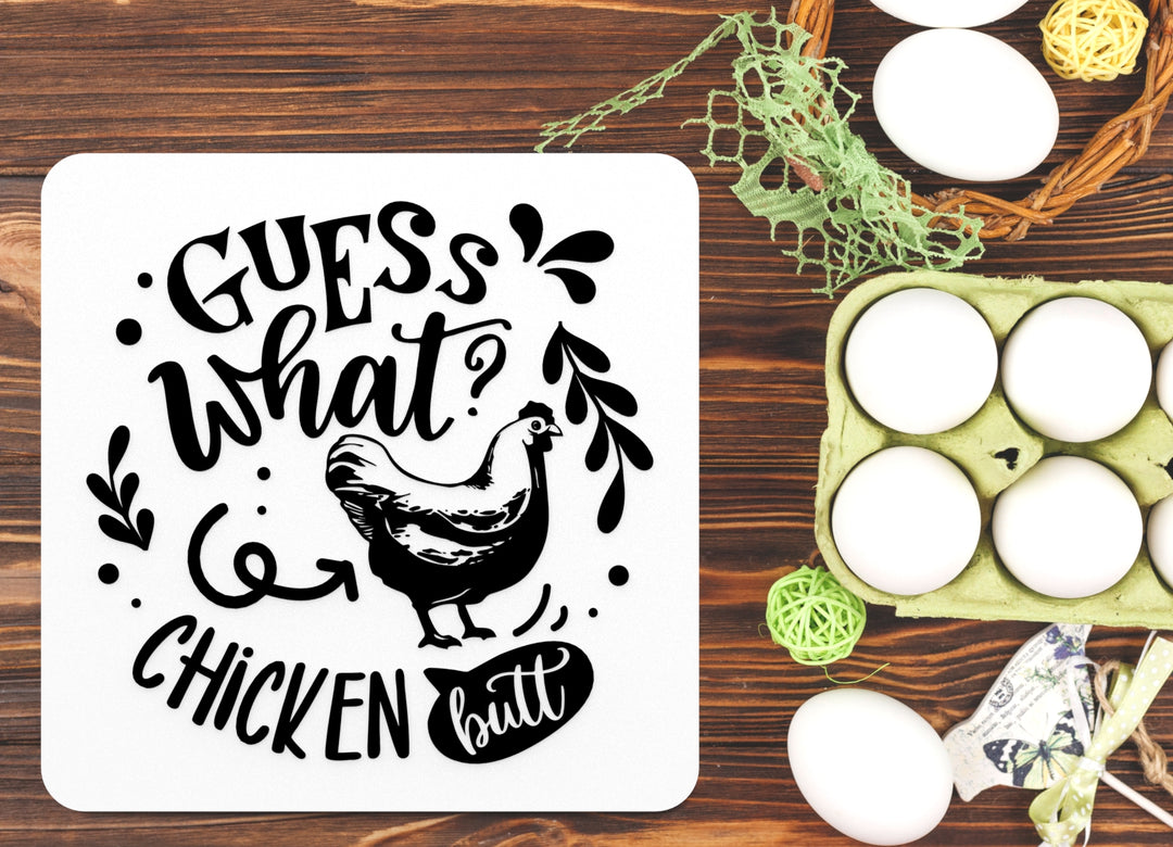 Guess Humor Sign - Lighthearted Wall Decor