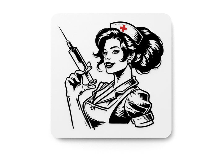 Cute Nurse Clipart Style | Funny Sign for Home or Office