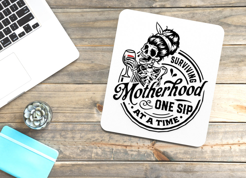 
  
  Bold 3D Printed Motherhood One Sip Sign Wall Art Durable PLA Sign for Gym Office
  

