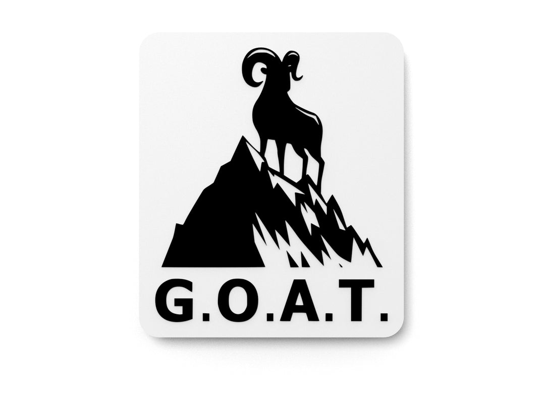
  
  Goat | Funny sign For Home or Office
  
