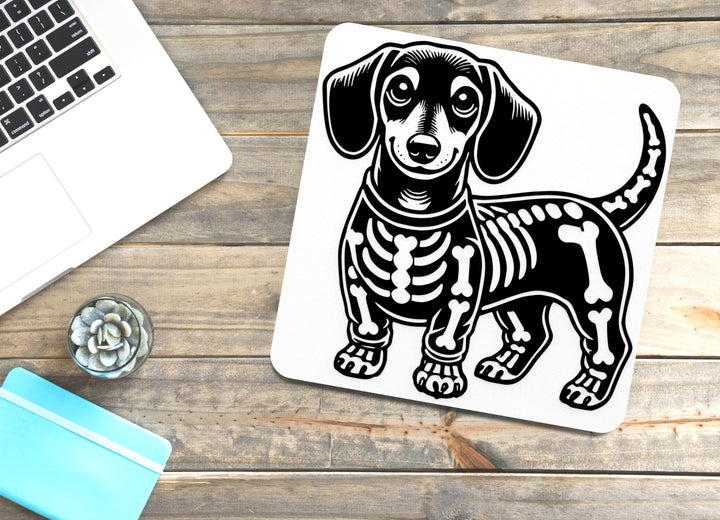 Dog Skeleton | Funny sign For Home or Office