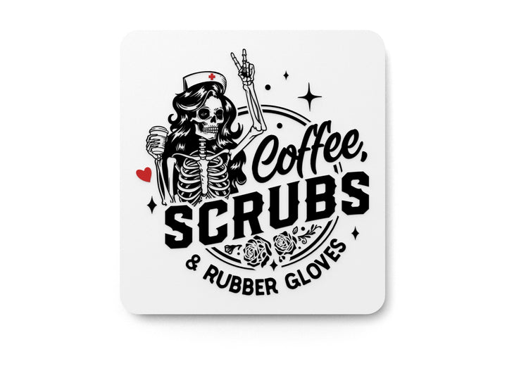 I Wear Scrubs and Sass | Funny Sign for Home or Office