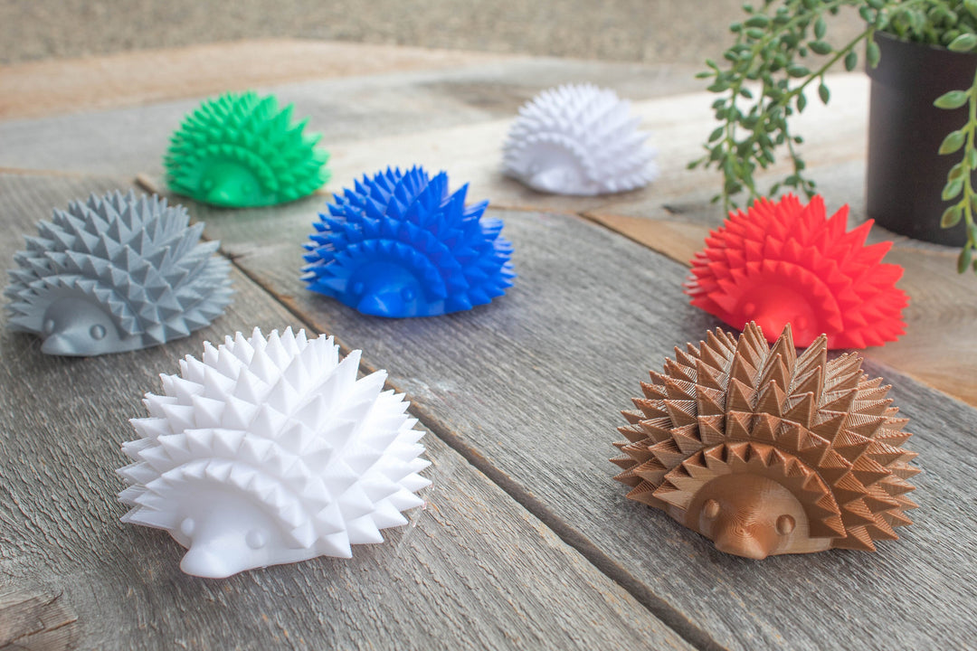 Cute Hedgehog Pet, Shelf Accent, Desk Companion